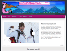 Tablet Screenshot of geargals.com